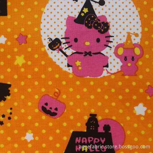 Wholesale Custom Cartoon Printed 100% Cotton Poplin Fabric